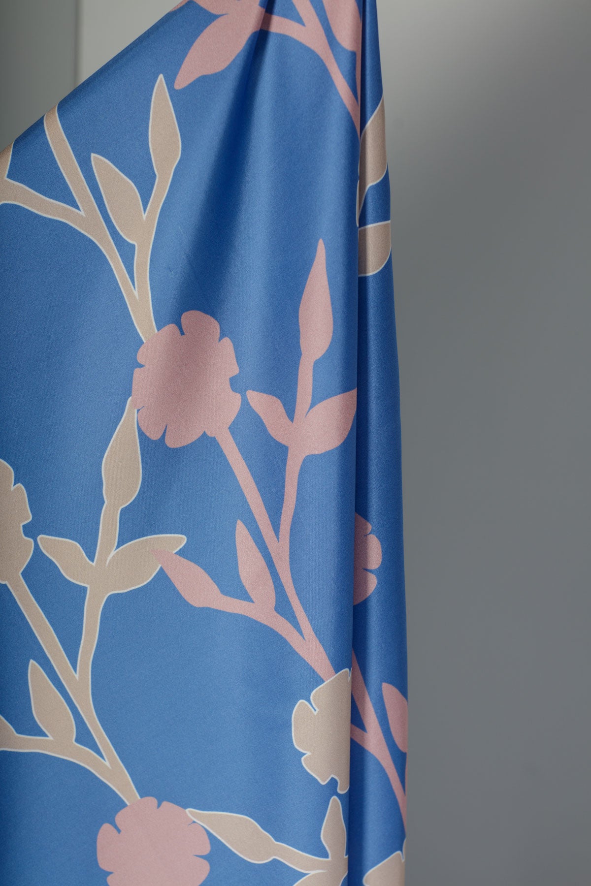 GARDENIA SCARF IN BABY BLUE, BABY PINK AND SAND