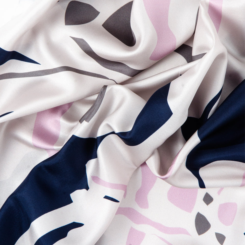 AFRICAN IRIS IN NAVY, BABY PINK, AND WHITE
