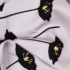 BLÁTH POIPÍN SCARF IN PERIWINKLE, BLACK AND WHITE