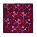 GARDENIA SCARF IN BERRY, MAGENTA AND PINK