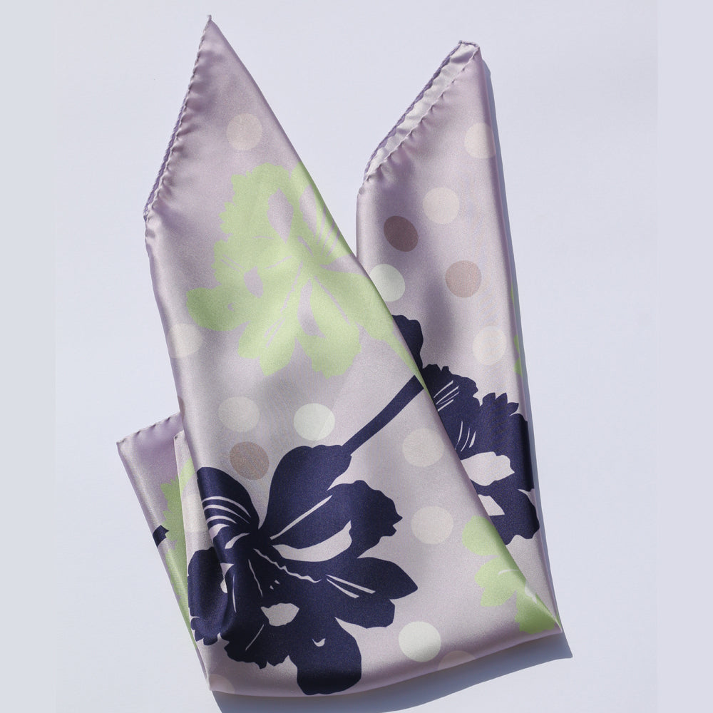 INEZ IN THISTLE AND NILE GREEN